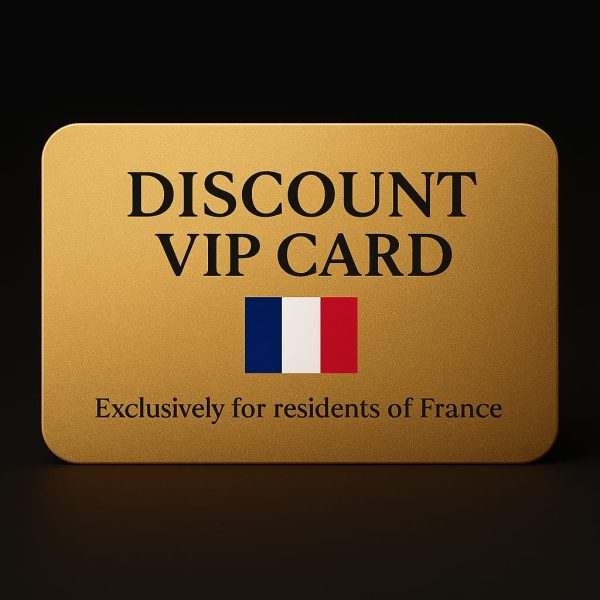 VIP Card – Annual Membership (France residents)